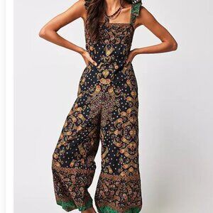 Free People Bali Albright Jumpsuit Romper EUC like new